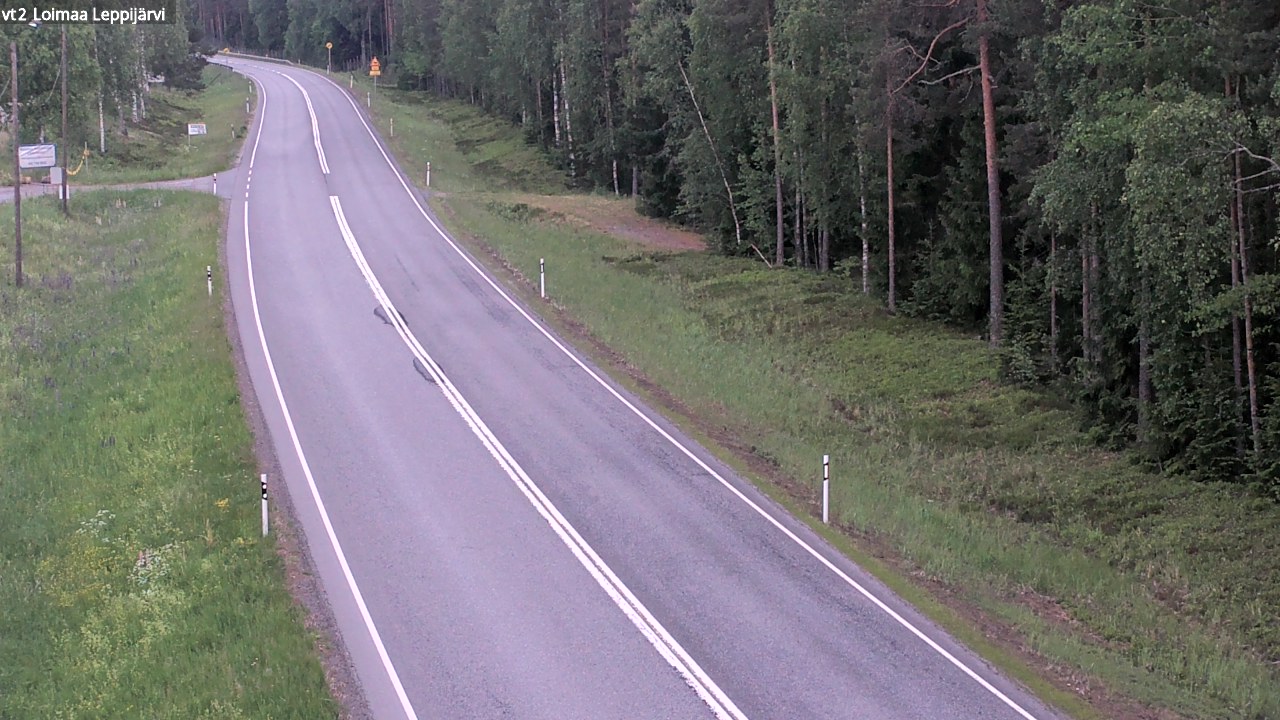 Weather Camera Image Väg 2 Loimaa, Leppijärvi, Loimaa, Varsinais-Suomi