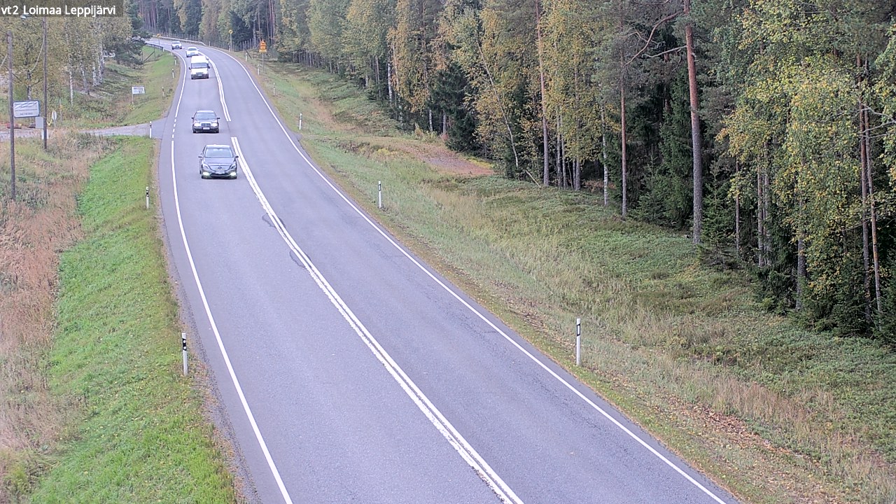 Kelikamerat Kuva Tie 2 Loimaa, Leppijärvi, Loimaa, Varsinais-Suomi