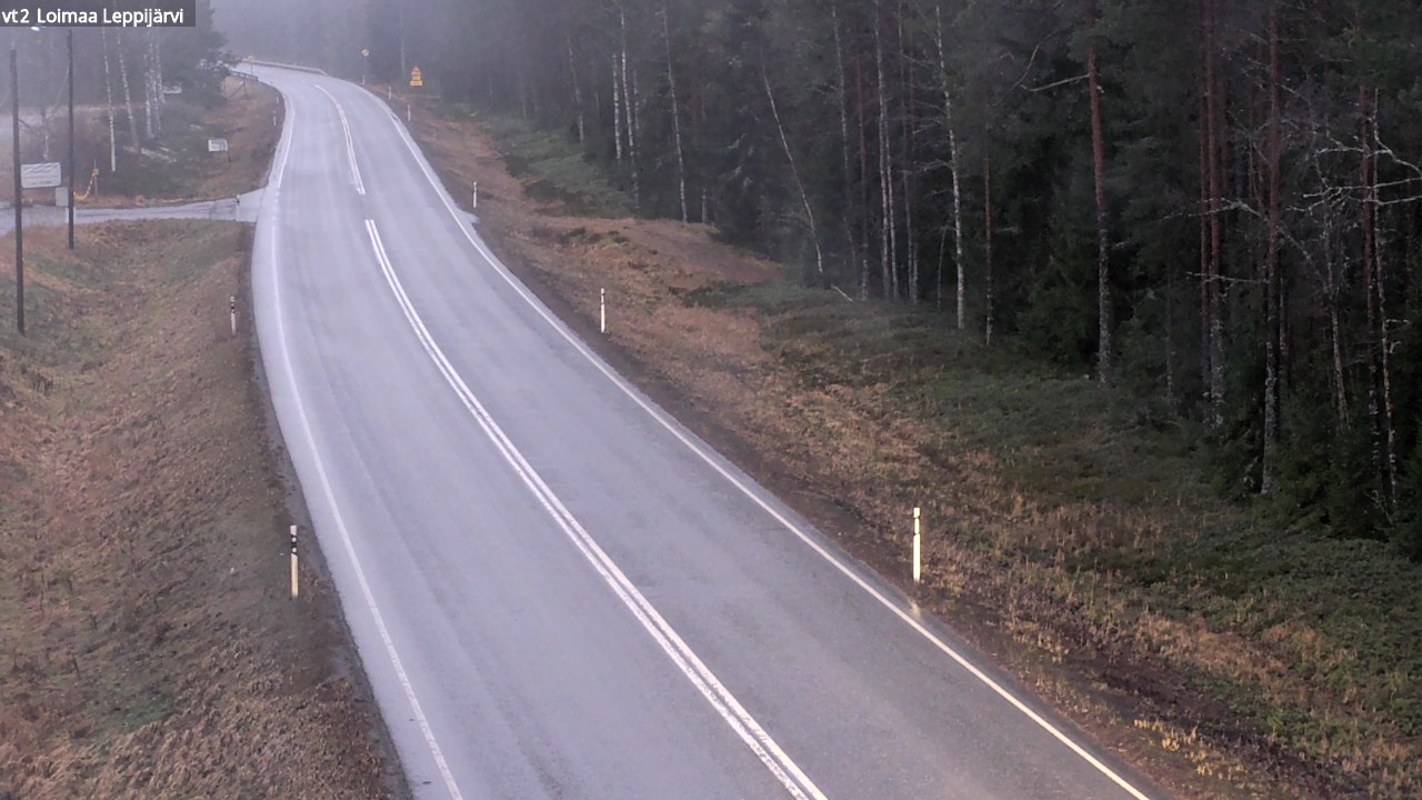 Weather Camera Image Väg 2 Loimaa, Leppijärvi, Loimaa, Varsinais-Suomi
