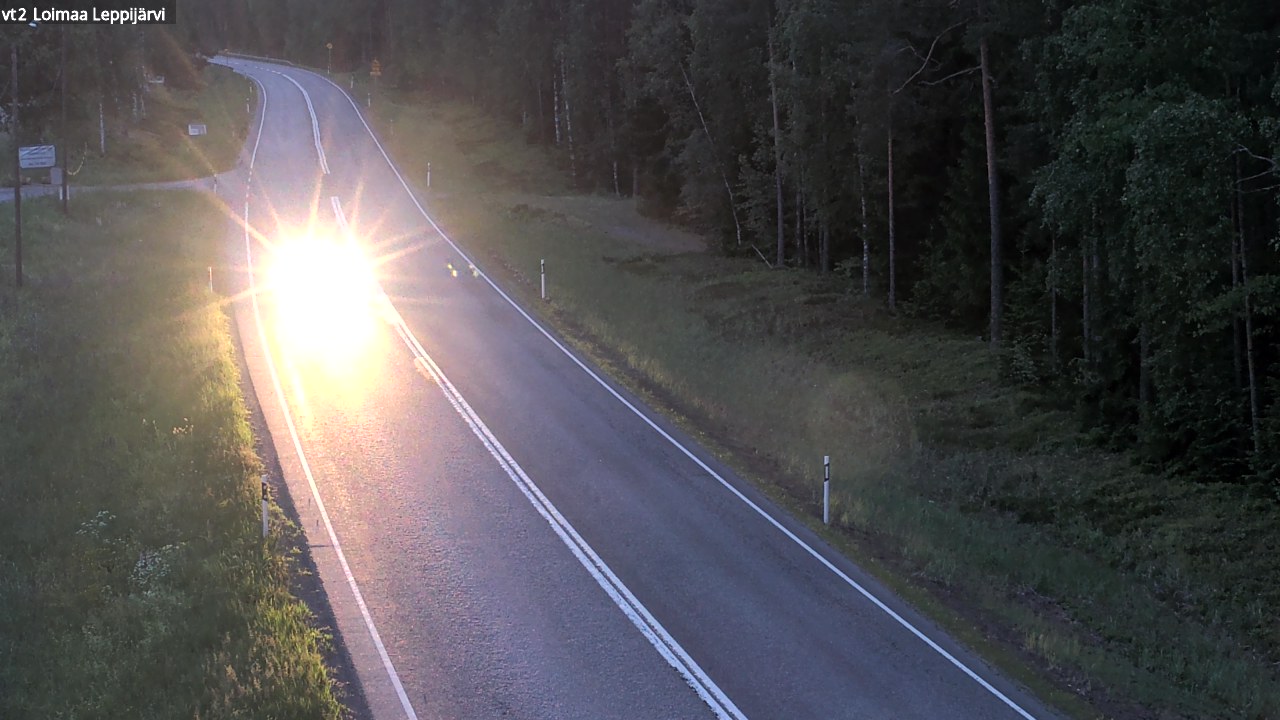 Weather Camera Image Väg 2 Loimaa, Leppijärvi, Loimaa, Varsinais-Suomi
