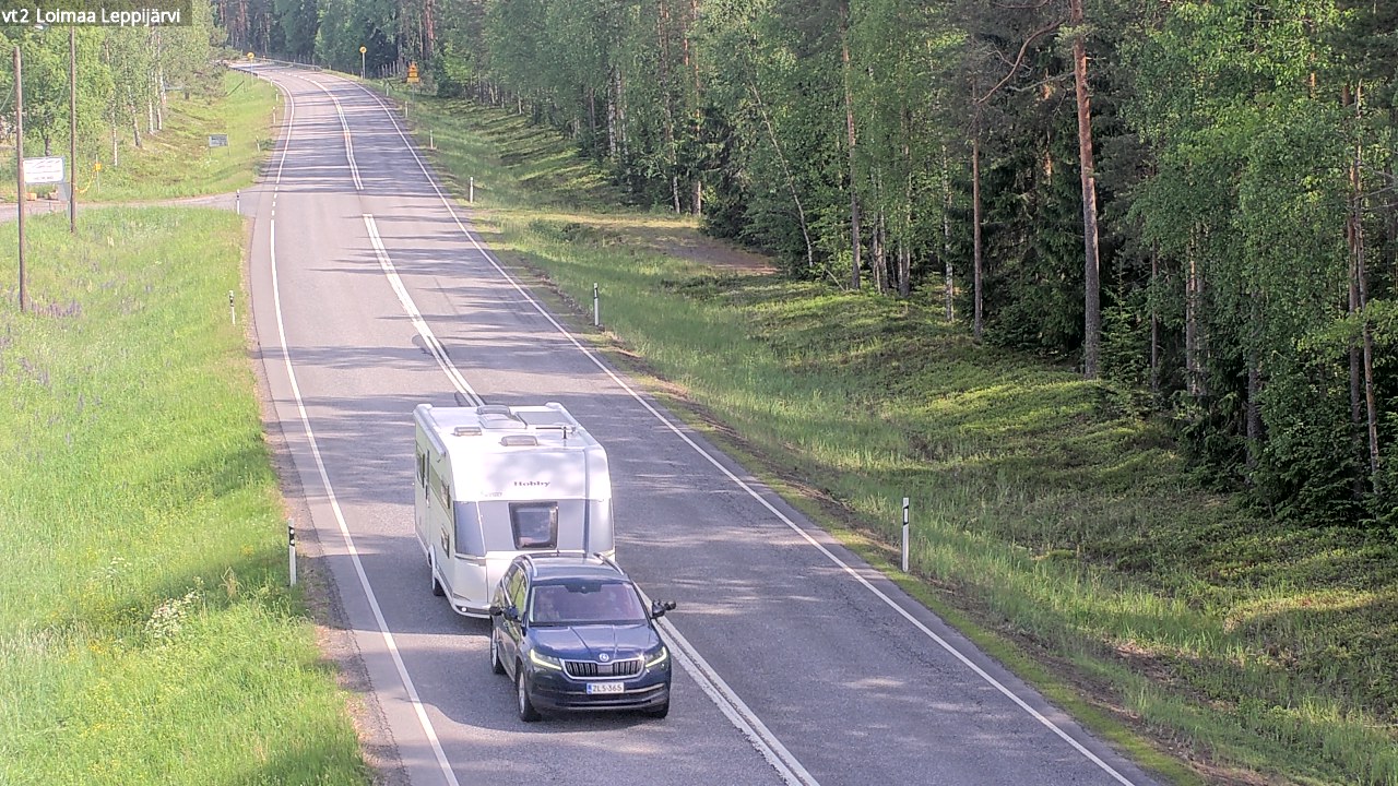 Kelikamerat Kuva Tie 2 Loimaa, Leppijärvi, Loimaa, Varsinais-Suomi