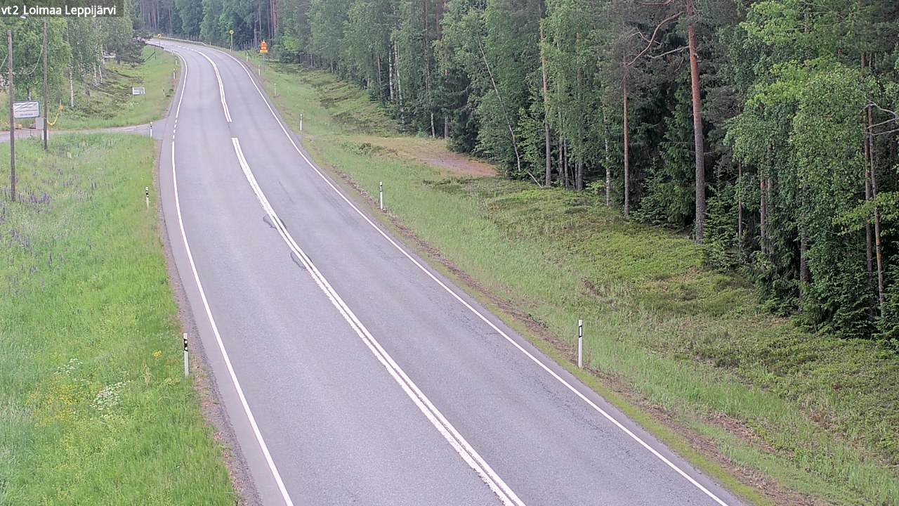 Kelikamerat Kuva Tie 2 Loimaa, Leppijärvi, Loimaa, Varsinais-Suomi