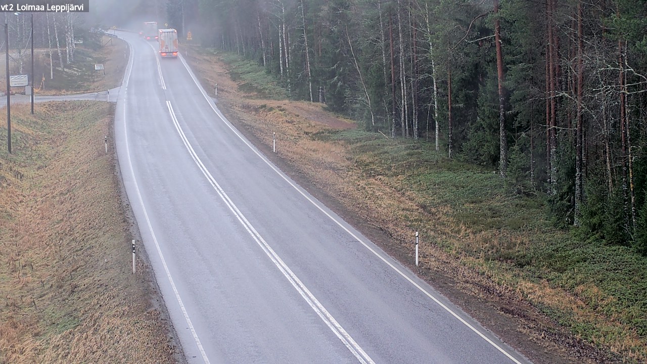 Weather Camera Image Väg 2 Loimaa, Leppijärvi, Loimaa, Varsinais-Suomi