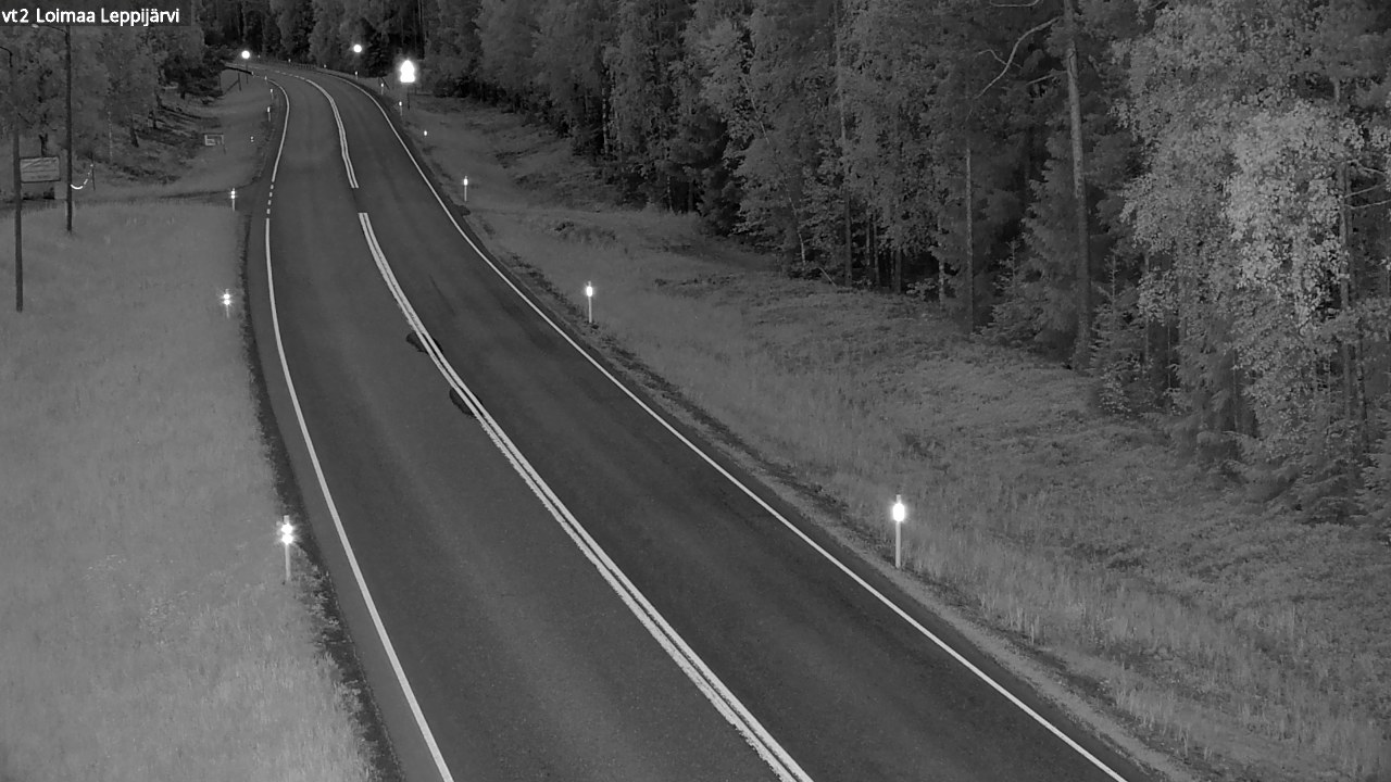 Weather Camera Image Väg 2 Loimaa, Leppijärvi, Loimaa, Varsinais-Suomi