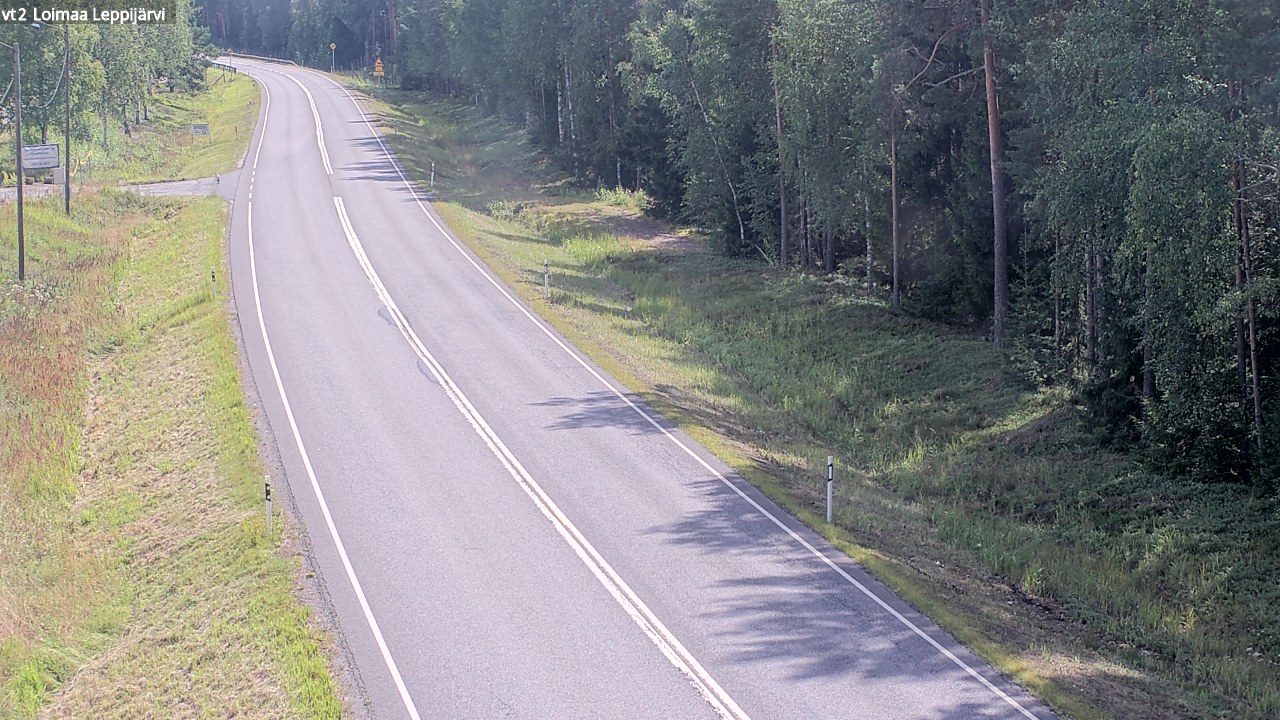 Kelikamerat Kuva Tie 2 Loimaa, Leppijärvi, Loimaa, Varsinais-Suomi