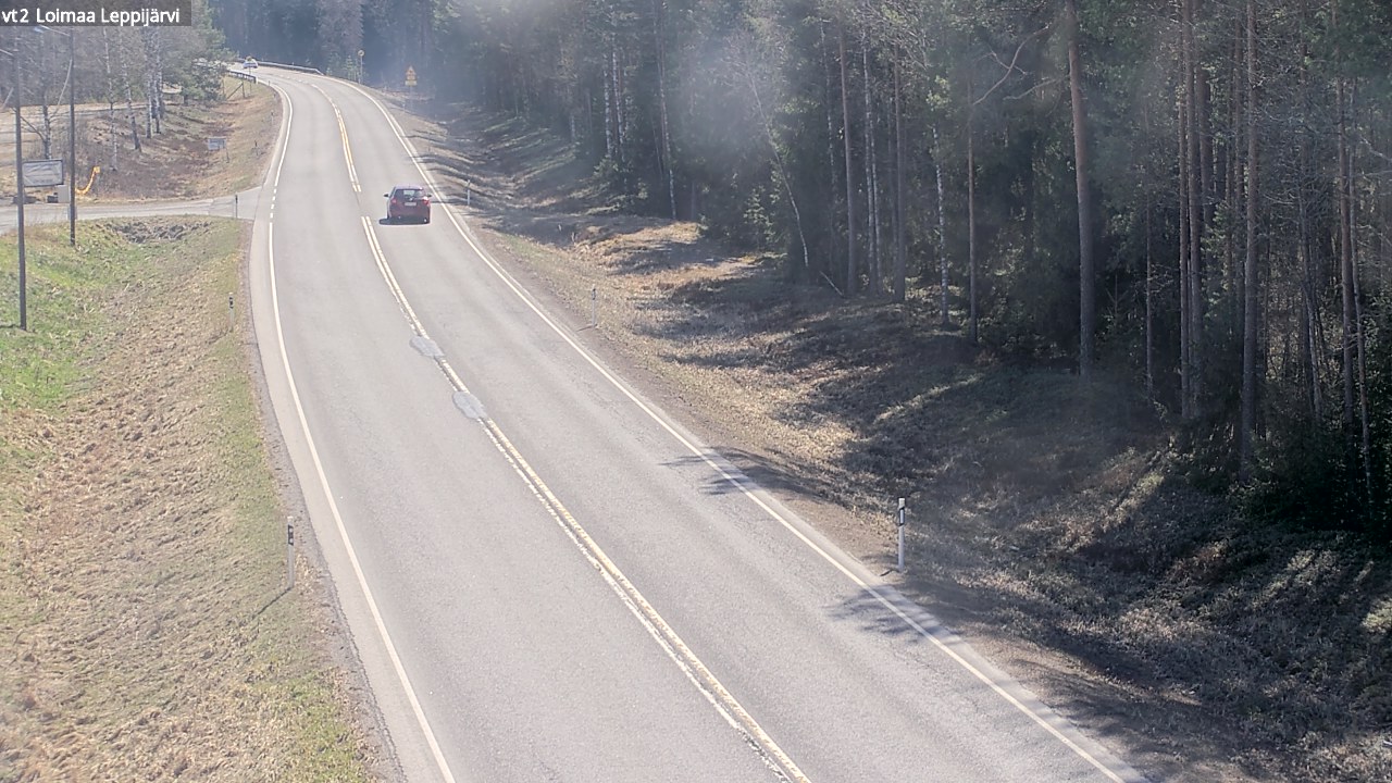 Kelikamerat Kuva Tie 2 Loimaa, Leppijärvi, Loimaa, Varsinais-Suomi