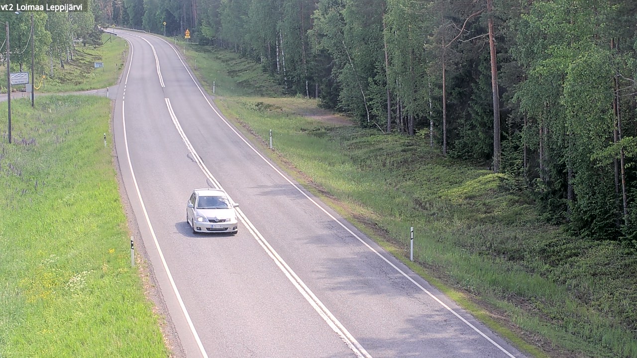 Kelikamerat Kuva Tie 2 Loimaa, Leppijärvi, Loimaa, Varsinais-Suomi