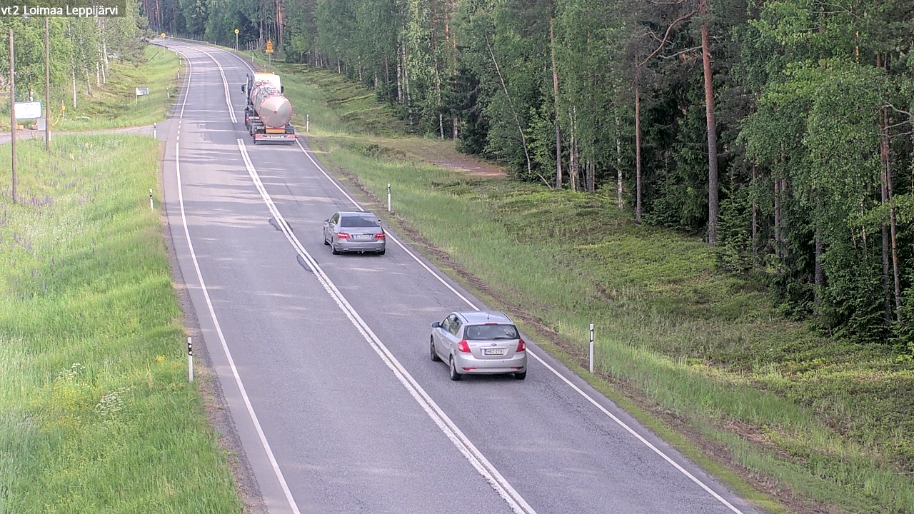 Kelikamerat Kuva Tie 2 Loimaa, Leppijärvi, Loimaa, Varsinais-Suomi