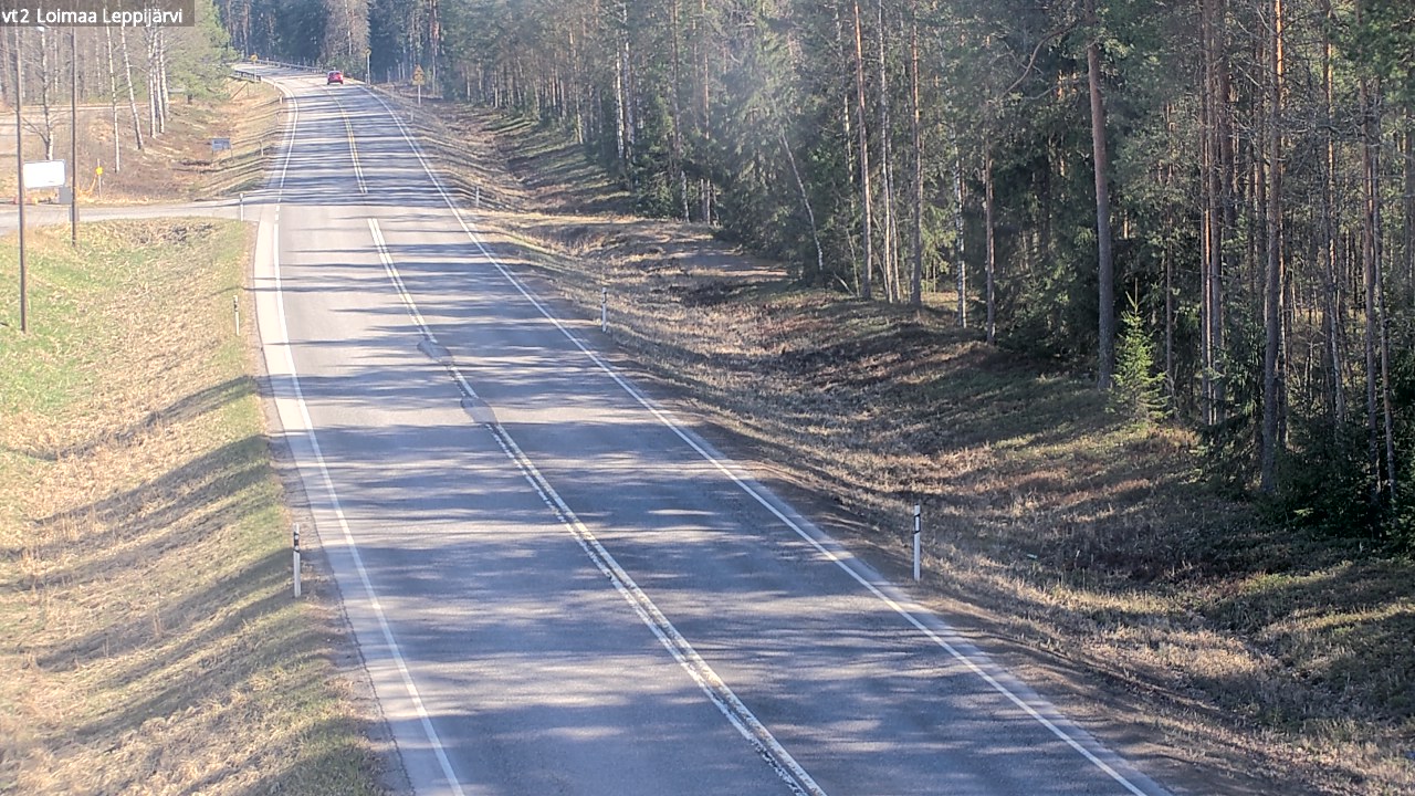 Kelikamerat Kuva Tie 2 Loimaa, Leppijärvi, Loimaa, Varsinais-Suomi