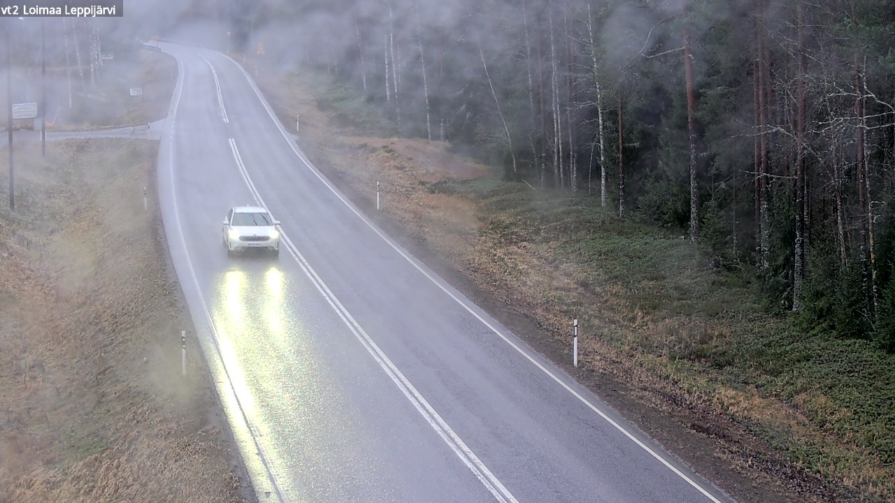 Weather Camera Image Väg 2 Loimaa, Leppijärvi, Loimaa, Varsinais-Suomi