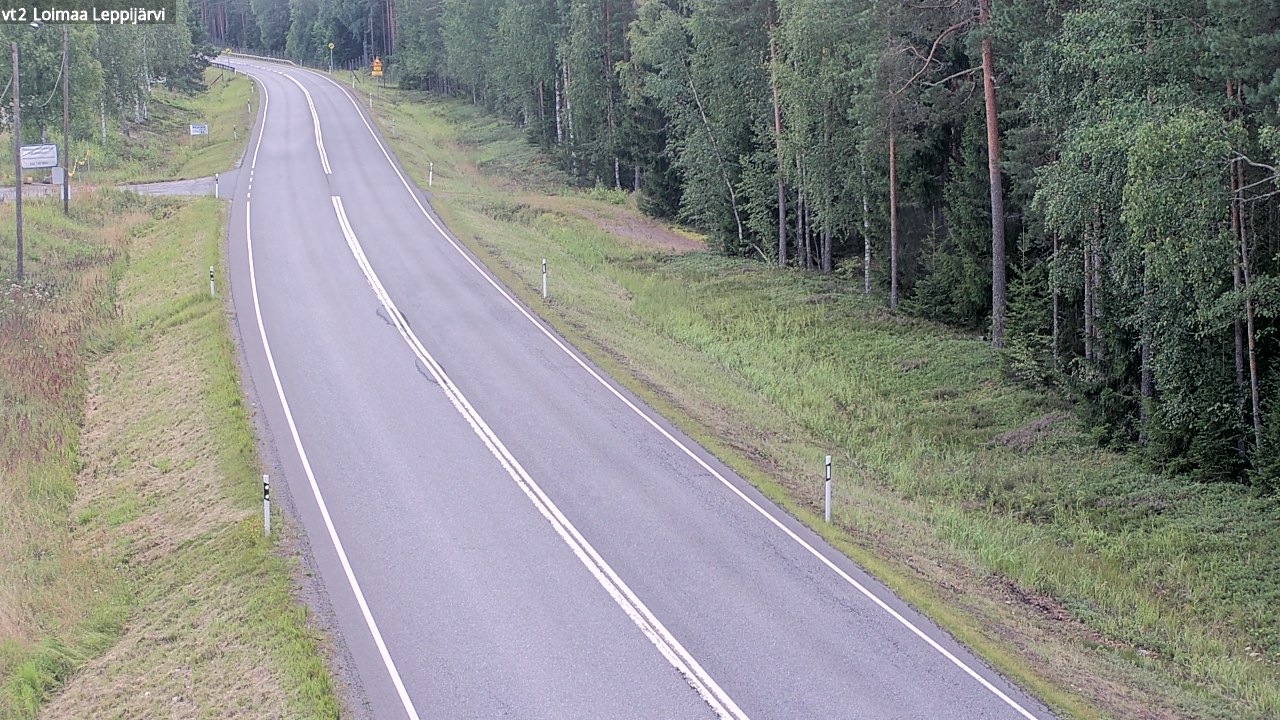 Kelikamerat Kuva Tie 2 Loimaa, Leppijärvi, Loimaa, Varsinais-Suomi