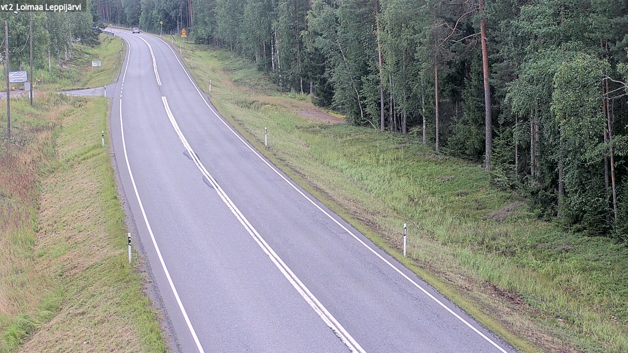 Weather Camera Image Road 2 Loimaa, Leppijärvi, Loimaa, Varsinais-Suomi