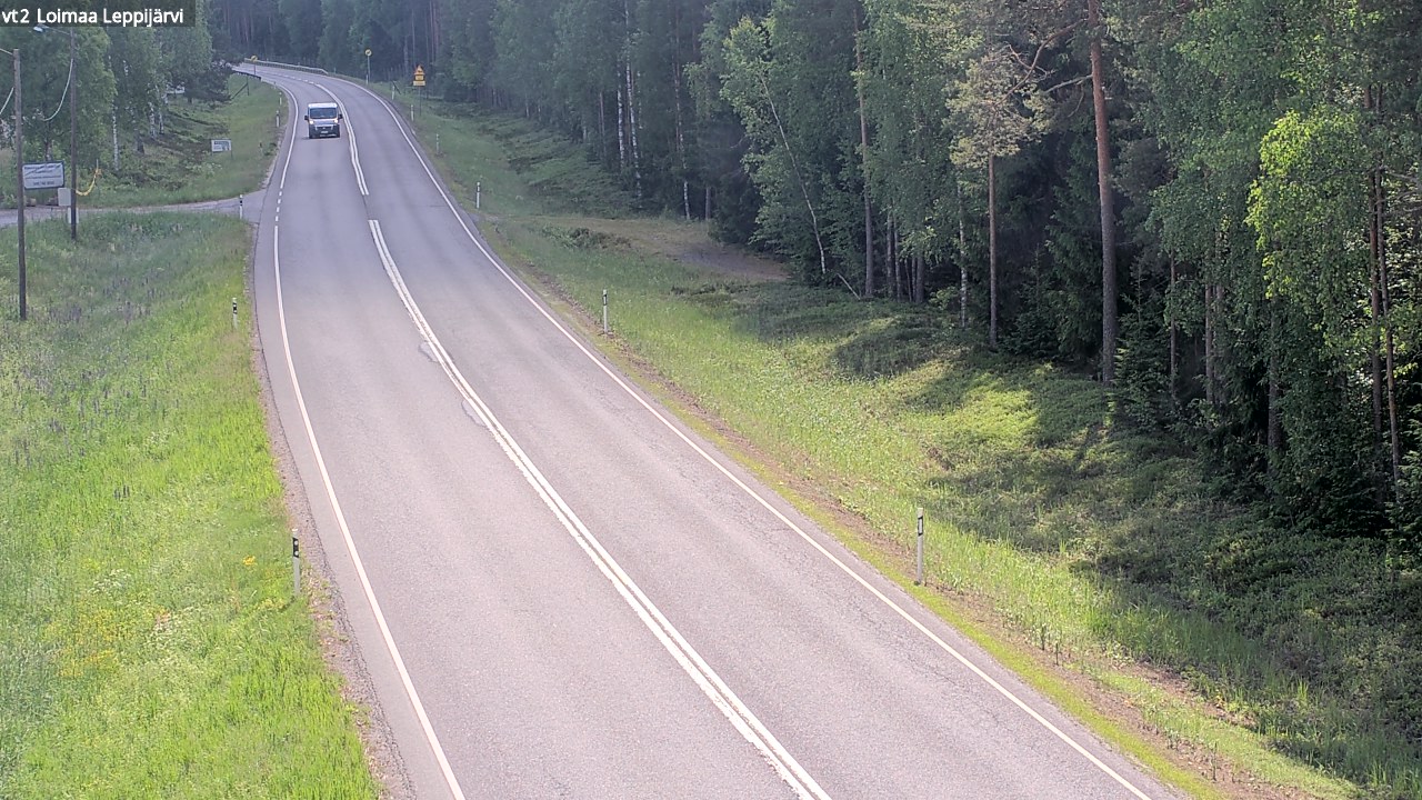 Weather Camera Image Väg 2 Loimaa, Leppijärvi, Loimaa, Varsinais-Suomi