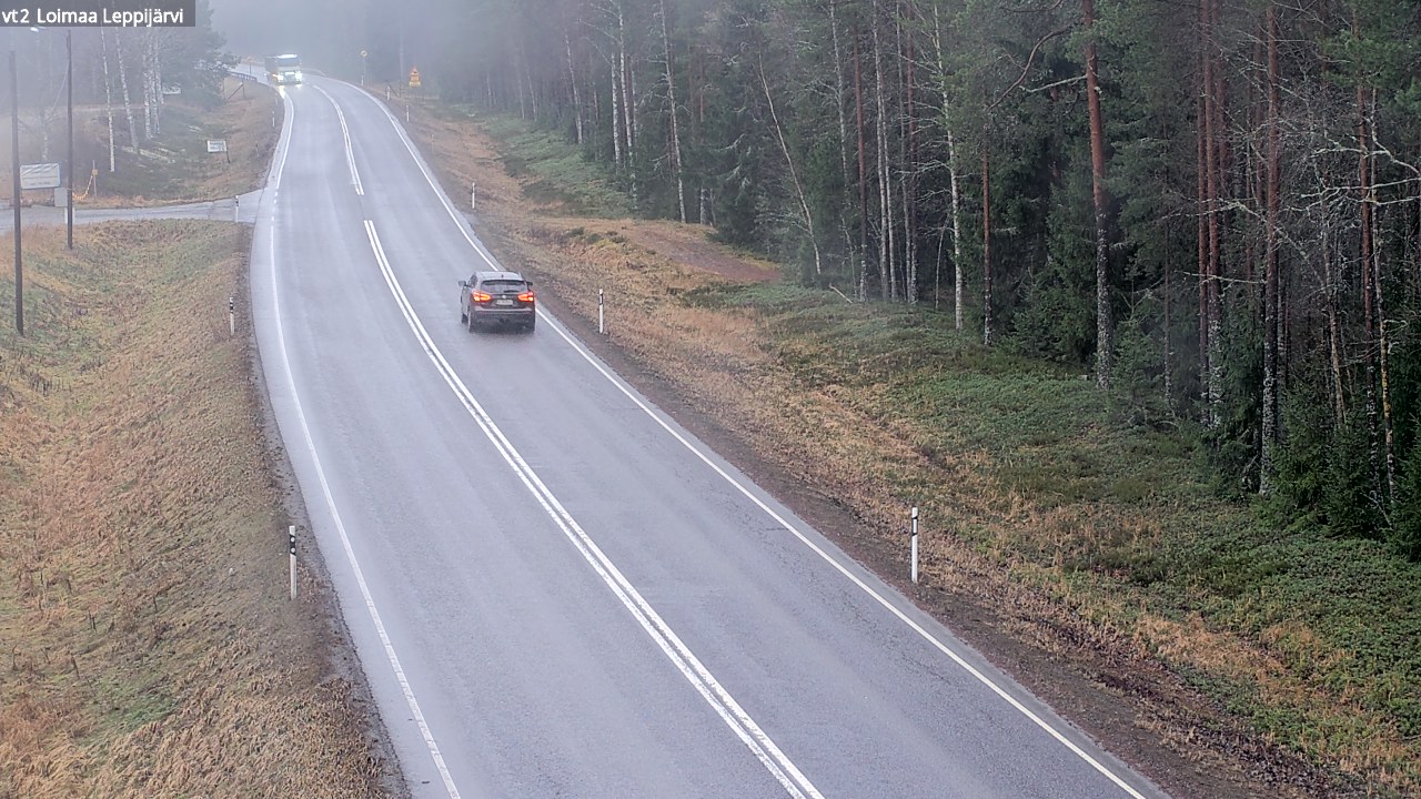 Weather Camera Image Väg 2 Loimaa, Leppijärvi, Loimaa, Varsinais-Suomi