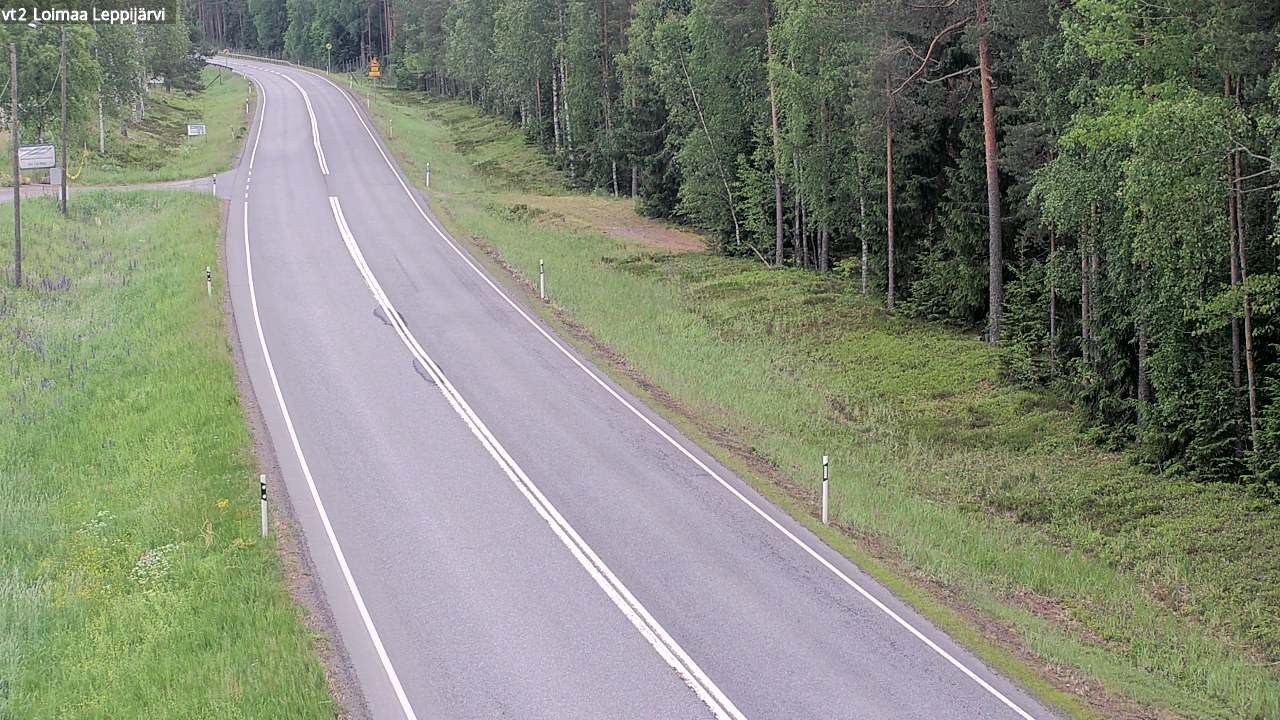 Kelikamerat Kuva Tie 2 Loimaa, Leppijärvi, Loimaa, Varsinais-Suomi