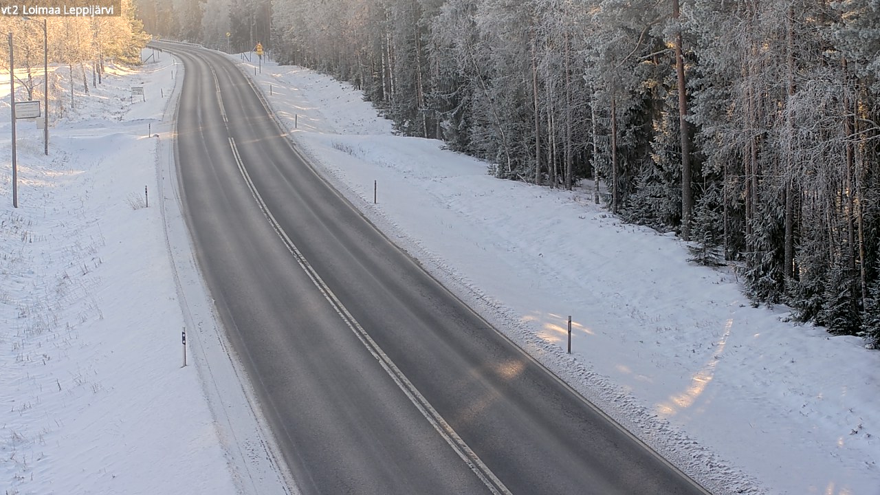 Weather Camera Image Road 2 Loimaa, Leppijärvi, Loimaa, Varsinais-Suomi