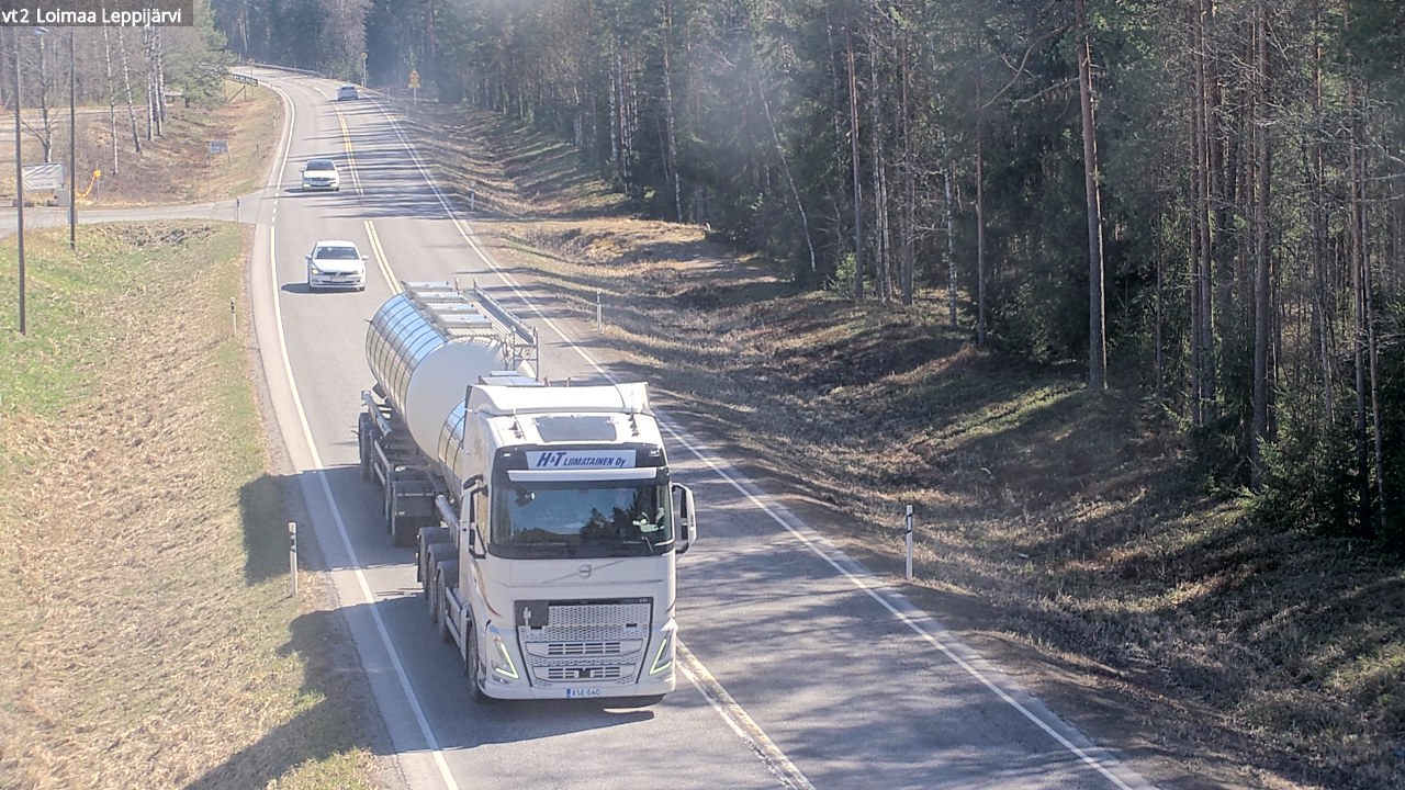 Kelikamerat Kuva Tie 2 Loimaa, Leppijärvi, Loimaa, Varsinais-Suomi