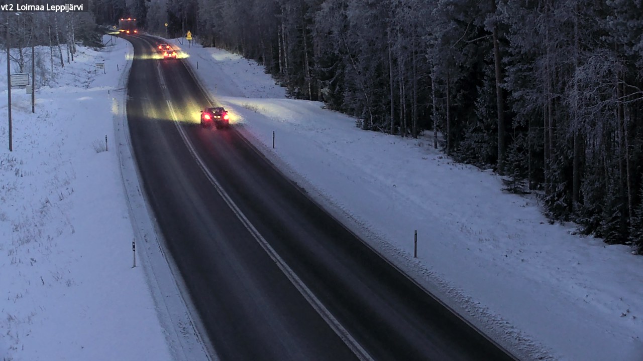 Weather Camera Image Väg 2 Loimaa, Leppijärvi, Loimaa, Varsinais-Suomi