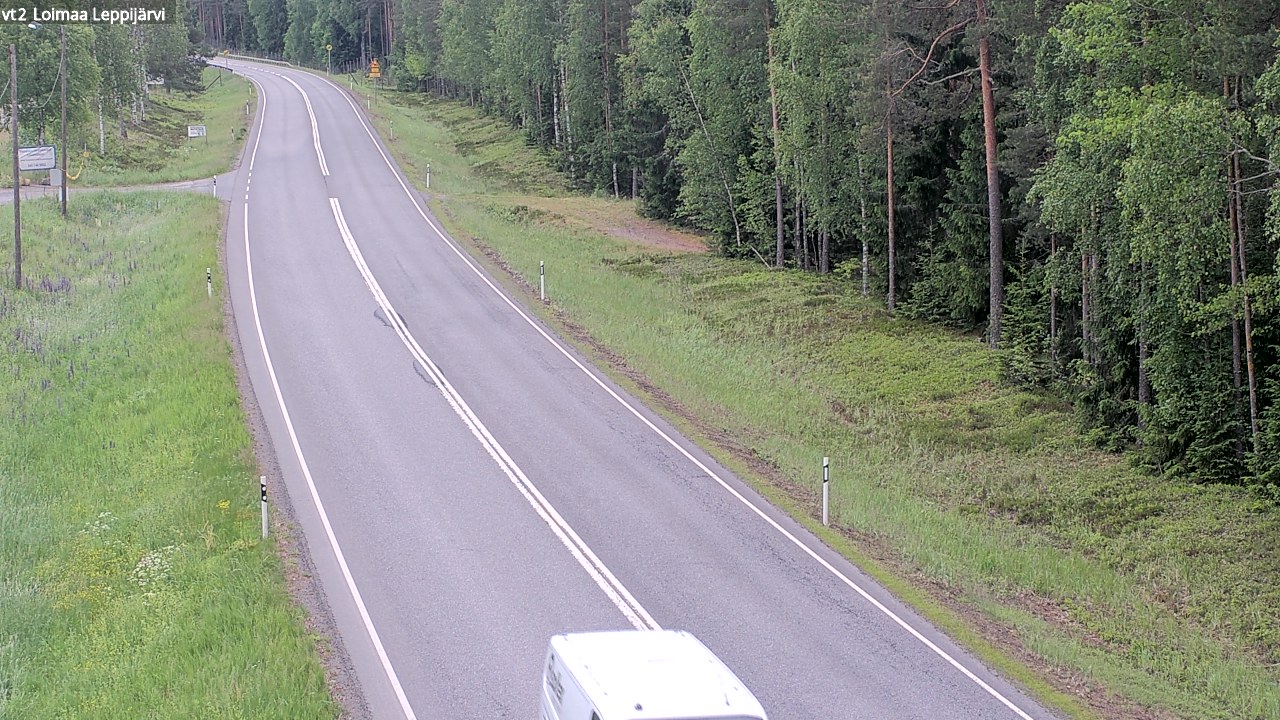 Weather Camera Image Väg 2 Loimaa, Leppijärvi, Loimaa, Varsinais-Suomi