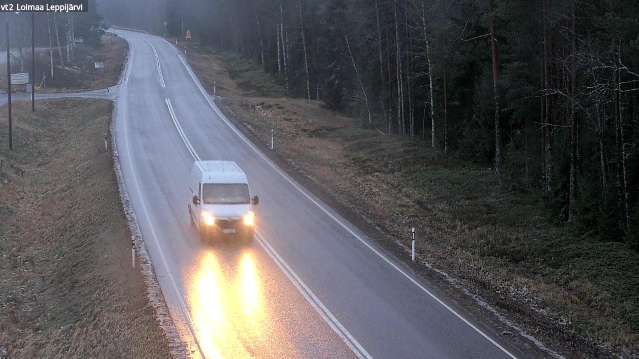 Weather Camera Image Väg 2 Loimaa, Leppijärvi, Loimaa, Varsinais-Suomi