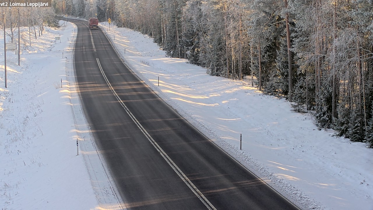 Weather Camera Image Väg 2 Loimaa, Leppijärvi, Loimaa, Varsinais-Suomi