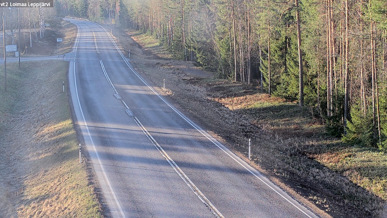 Kelikamerat Kuva Tie 2 Loimaa, Leppijärvi, Loimaa, Varsinais-Suomi