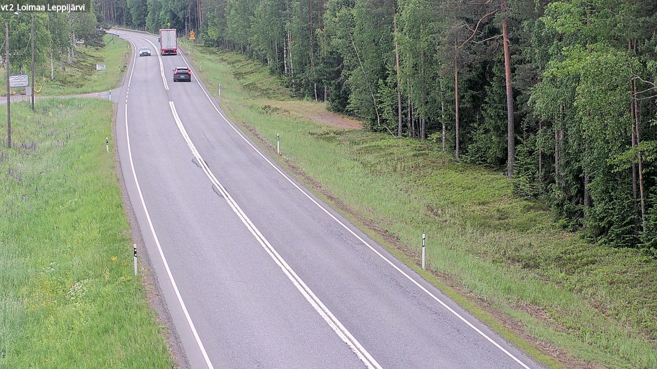 Kelikamerat Kuva Tie 2 Loimaa, Leppijärvi, Loimaa, Varsinais-Suomi
