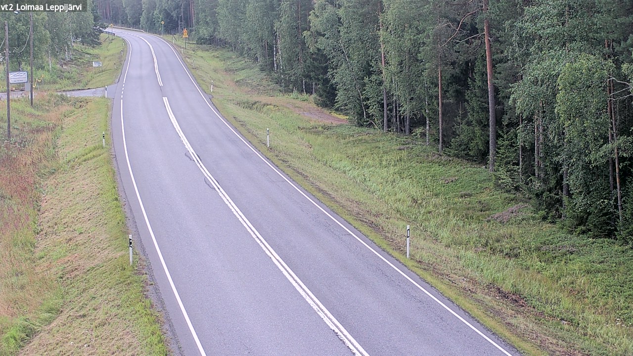 Weather Camera Image Road 2 Loimaa, Leppijärvi, Loimaa, Varsinais-Suomi