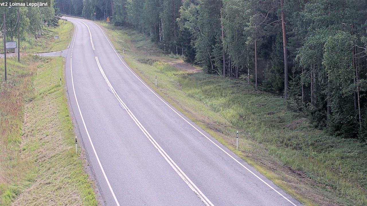 Weather Camera Image Väg 2 Loimaa, Leppijärvi, Loimaa, Varsinais-Suomi