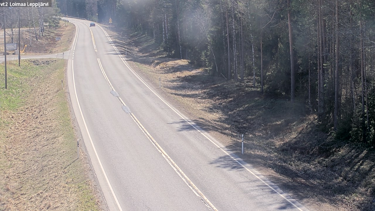 Kelikamerat Kuva Tie 2 Loimaa, Leppijärvi, Loimaa, Varsinais-Suomi