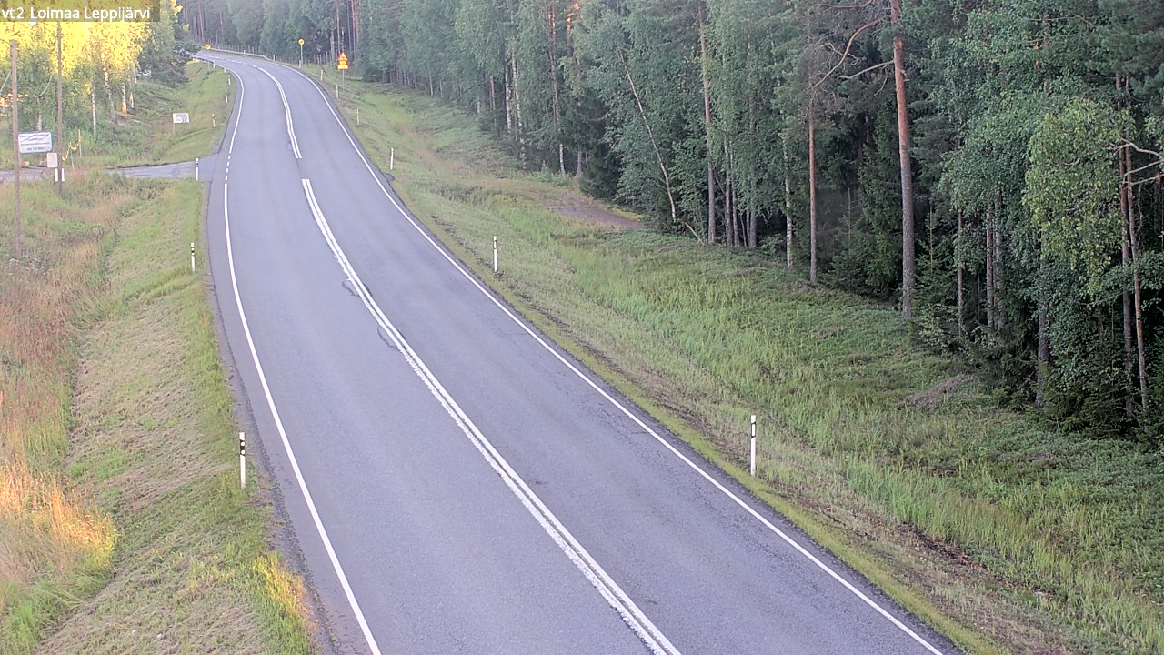 Kelikamerat Kuva Tie 2 Loimaa, Leppijärvi, Loimaa, Varsinais-Suomi