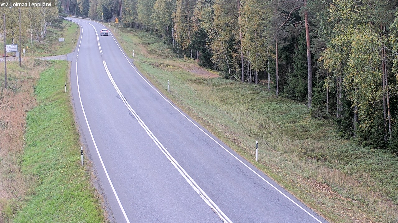 Kelikamerat Kuva Tie 2 Loimaa, Leppijärvi, Loimaa, Varsinais-Suomi