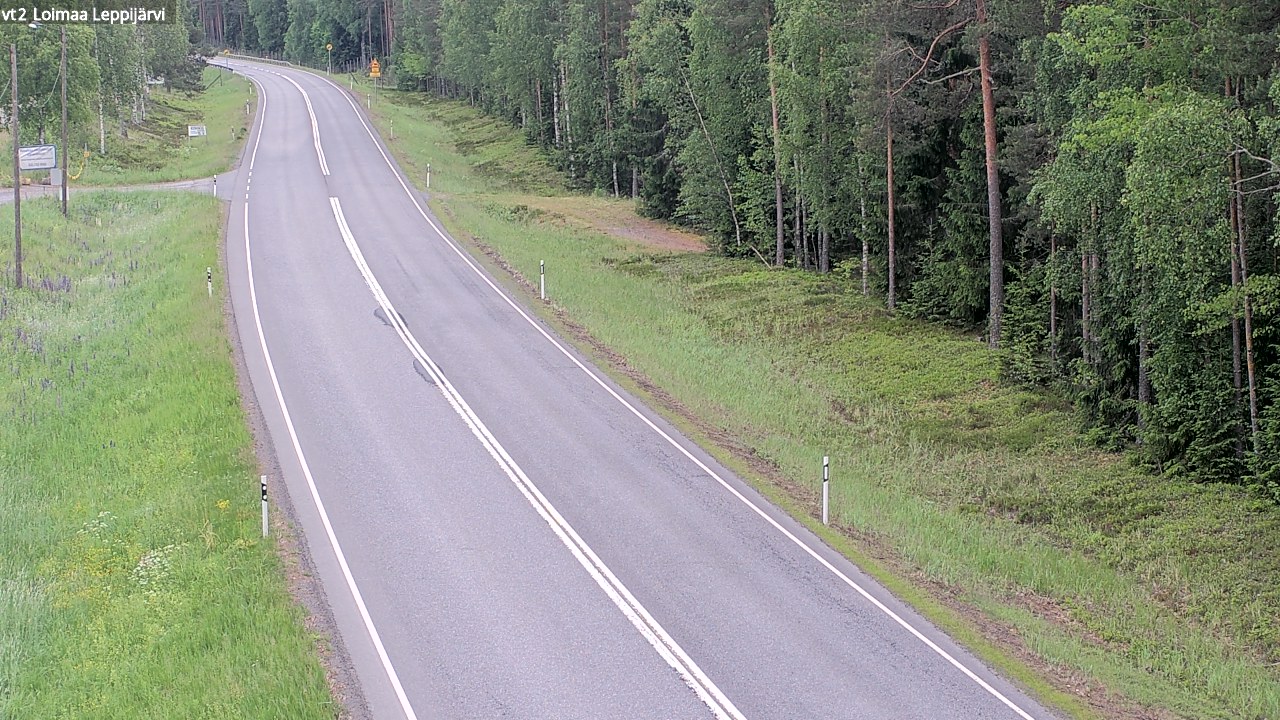 Kelikamerat Kuva Tie 2 Loimaa, Leppijärvi, Loimaa, Varsinais-Suomi