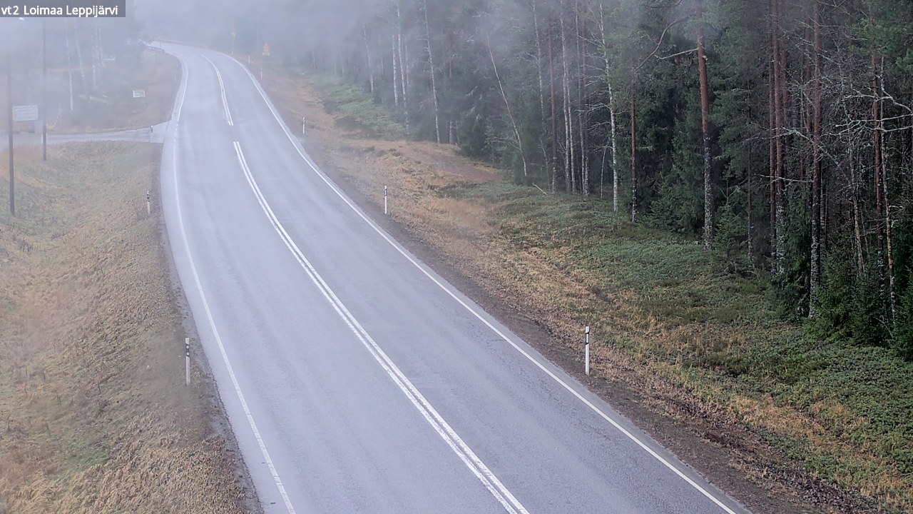 Weather Camera Image Väg 2 Loimaa, Leppijärvi, Loimaa, Varsinais-Suomi