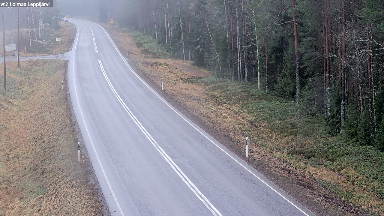 Weather Camera Image Väg 2 Loimaa, Leppijärvi, Loimaa, Varsinais-Suomi