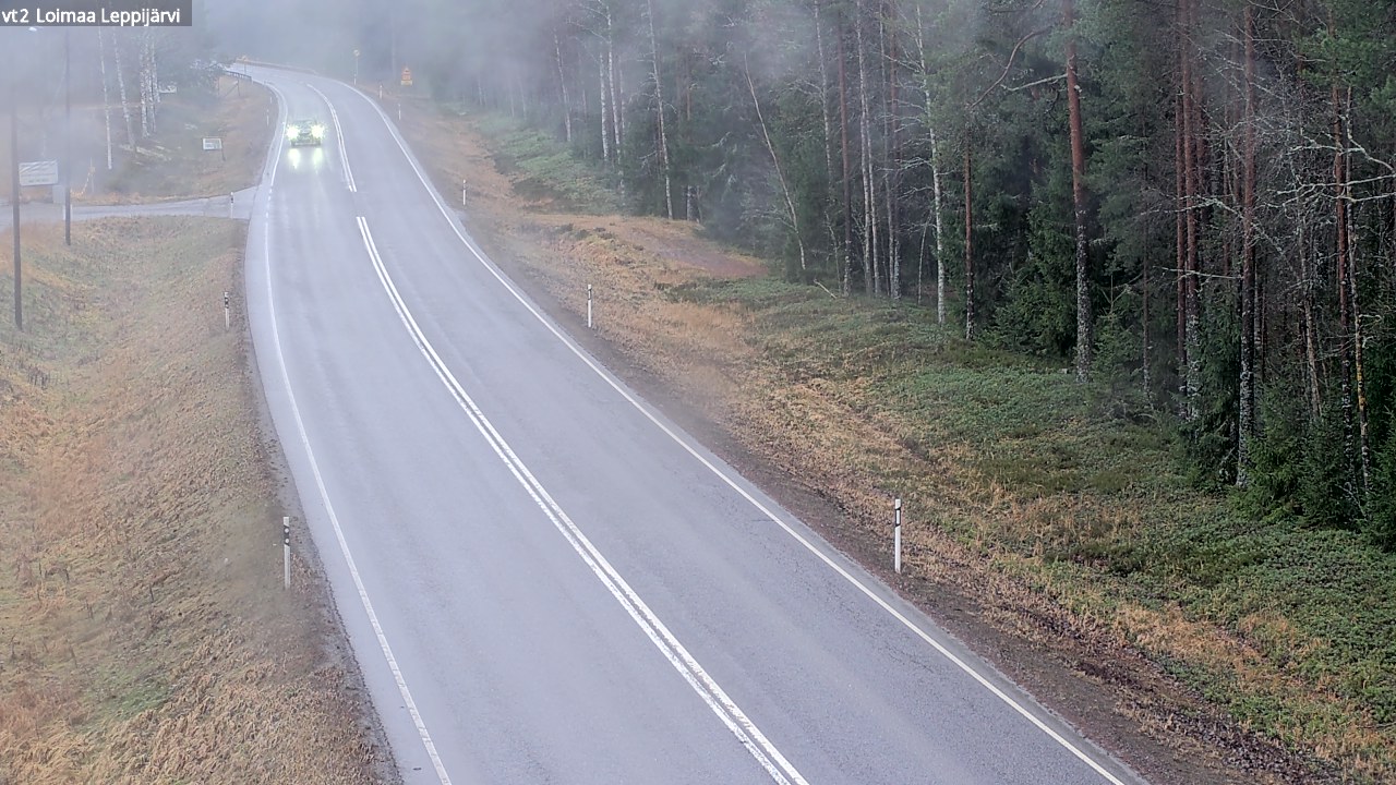 Weather Camera Image Väg 2 Loimaa, Leppijärvi, Loimaa, Varsinais-Suomi