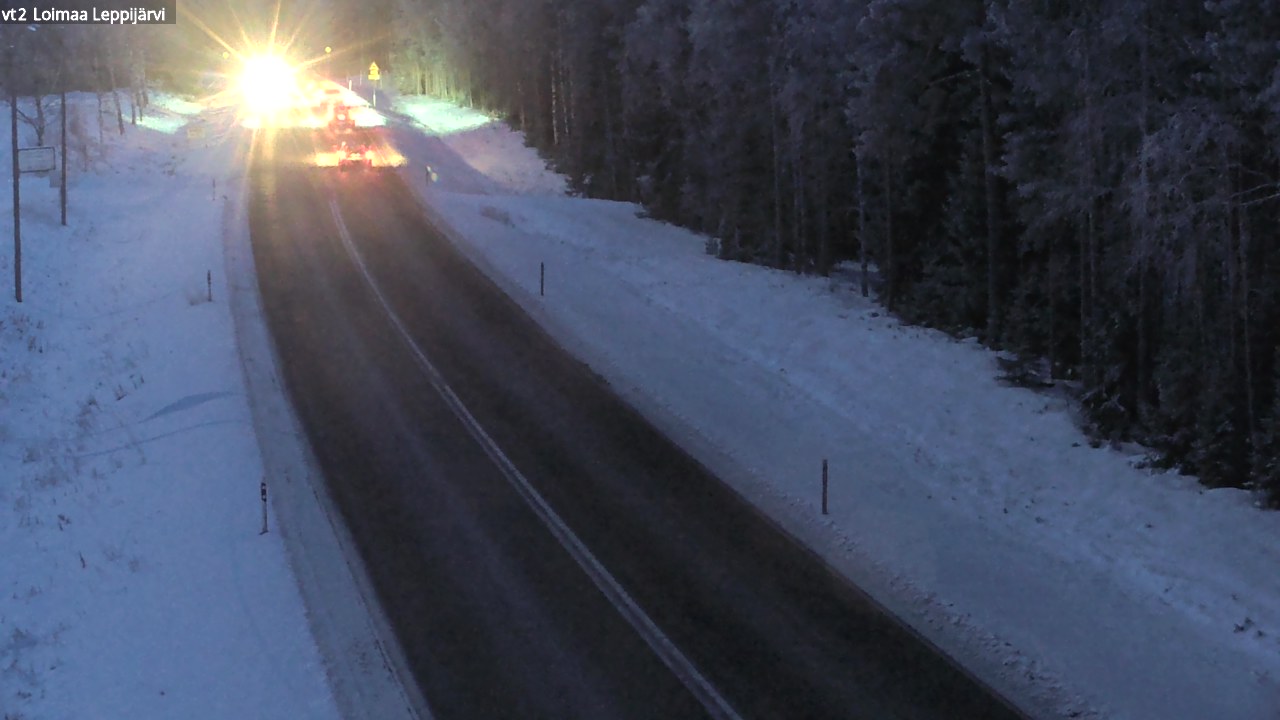 Weather Camera Image Väg 2 Loimaa, Leppijärvi, Loimaa, Varsinais-Suomi
