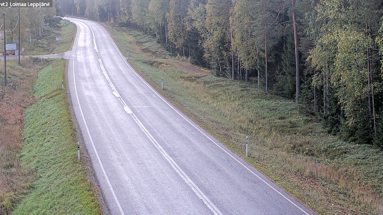 Weather Camera Image Road 2 Loimaa, Leppijärvi, Loimaa, Varsinais-Suomi