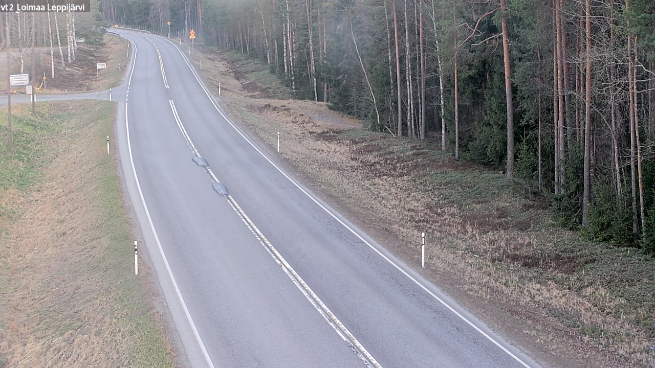 Weather Camera Image Road 2 Loimaa, Leppijärvi, Loimaa, Varsinais-Suomi