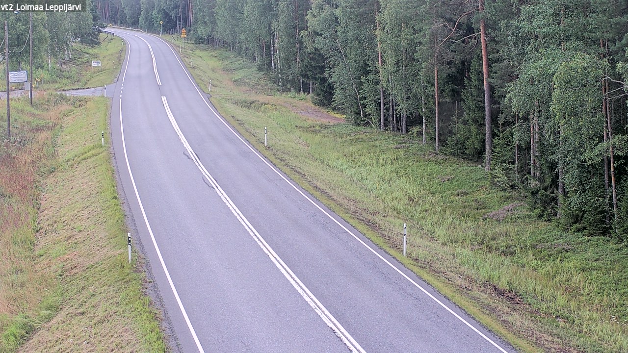 Weather Camera Image Road 2 Loimaa, Leppijärvi, Loimaa, Varsinais-Suomi