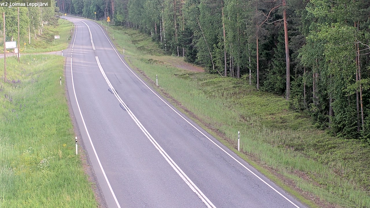 Kelikamerat Kuva Tie 2 Loimaa, Leppijärvi, Loimaa, Varsinais-Suomi