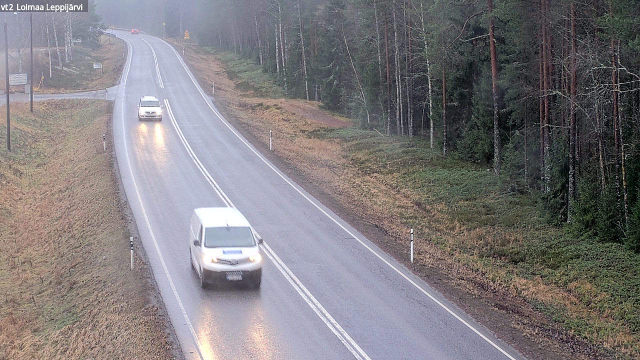 Weather Camera Image Väg 2 Loimaa, Leppijärvi, Loimaa, Varsinais-Suomi