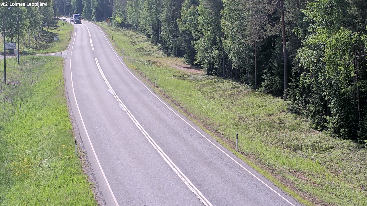 Kelikamerat Kuva Tie 2 Loimaa, Leppijärvi, Loimaa, Varsinais-Suomi