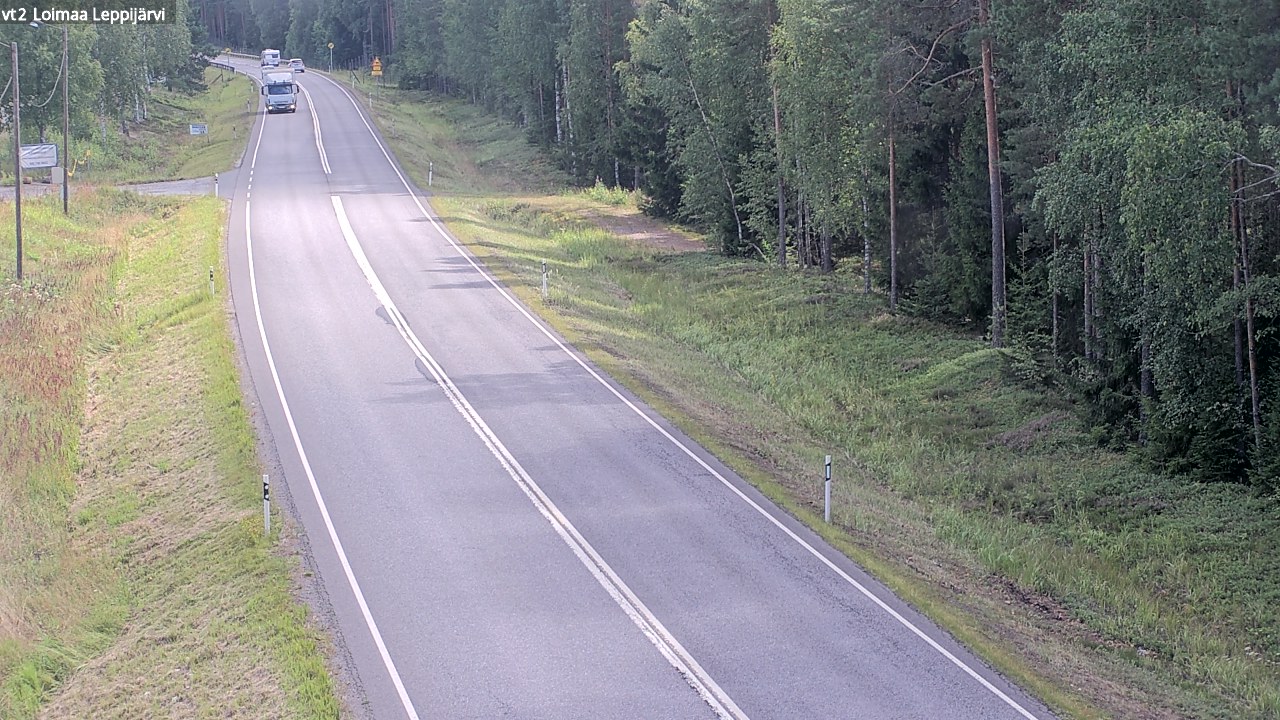 Kelikamerat Kuva Tie 2 Loimaa, Leppijärvi, Loimaa, Varsinais-Suomi
