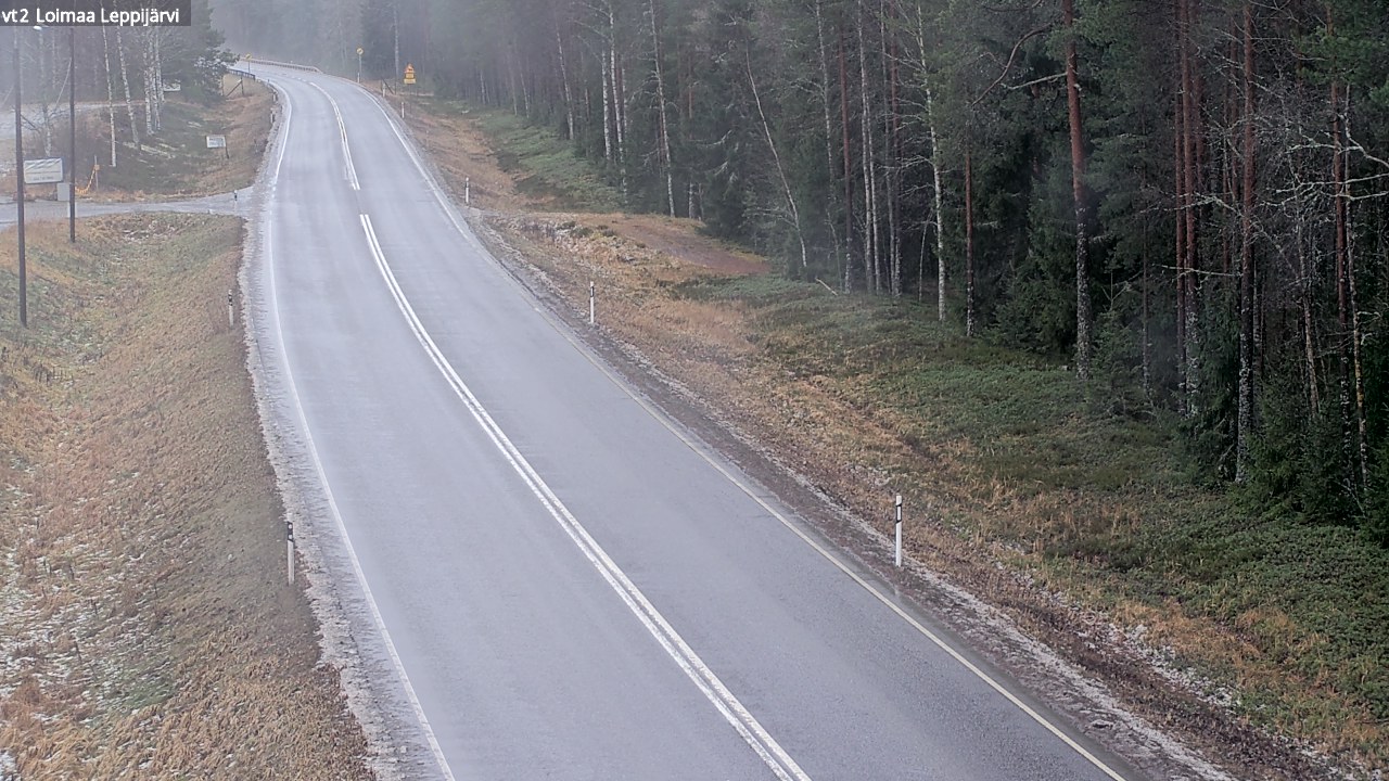 Weather Camera Image Väg 2 Loimaa, Leppijärvi, Loimaa, Varsinais-Suomi