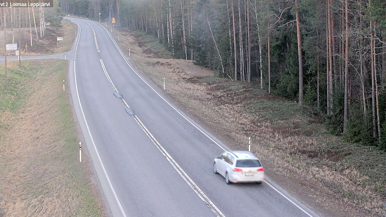 Weather Camera Image Road 2 Loimaa, Leppijärvi, Loimaa, Varsinais-Suomi