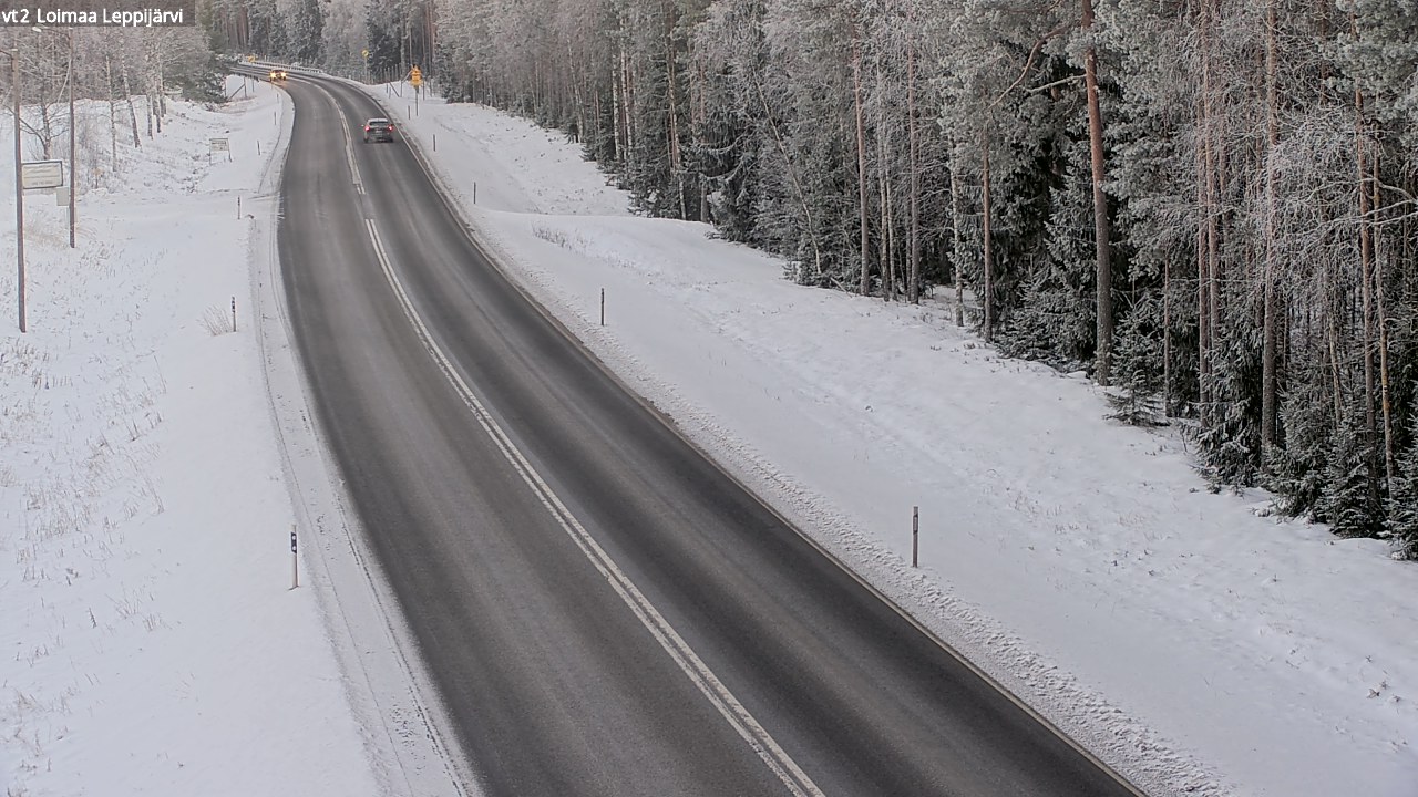 Weather Camera Image Väg 2 Loimaa, Leppijärvi, Loimaa, Varsinais-Suomi