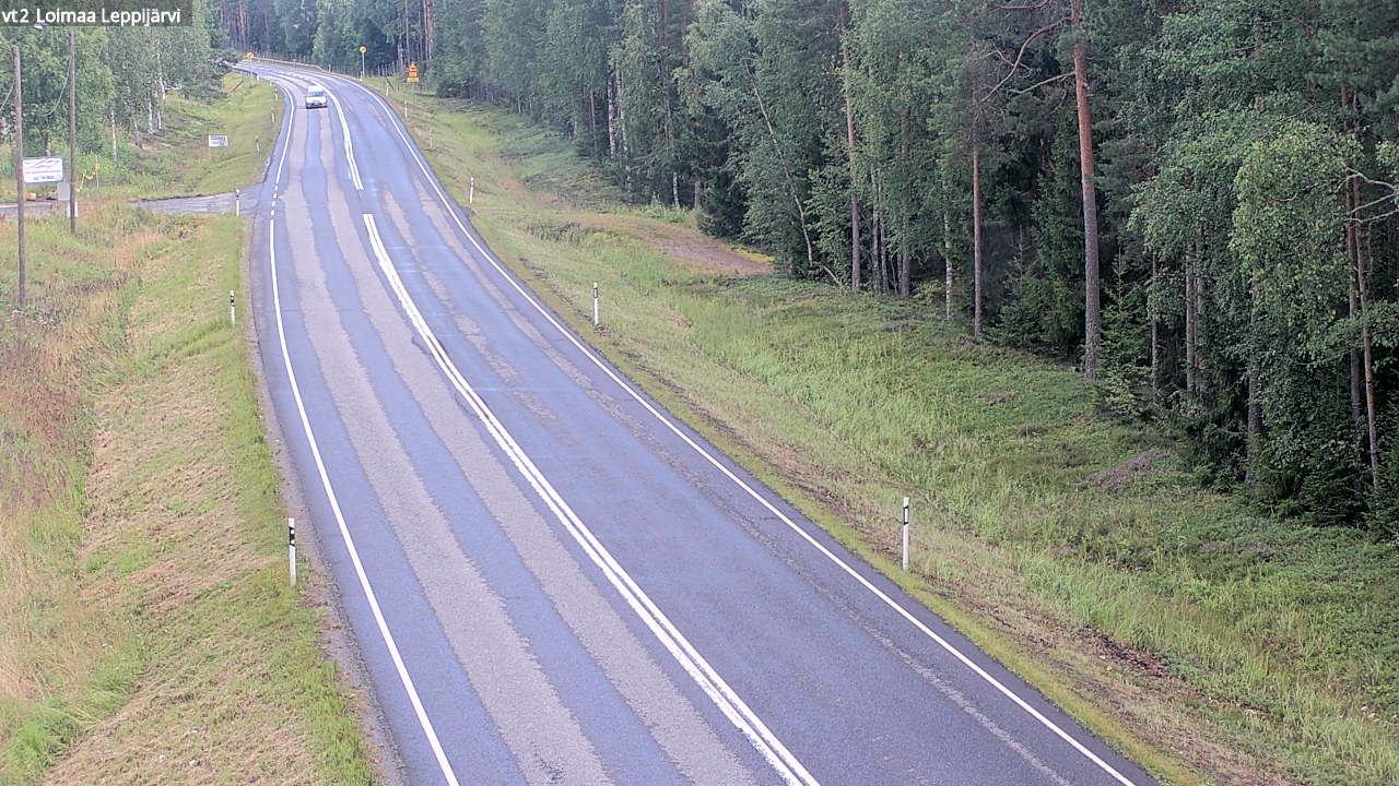 Kelikamerat Kuva Tie 2 Loimaa, Leppijärvi, Loimaa, Varsinais-Suomi