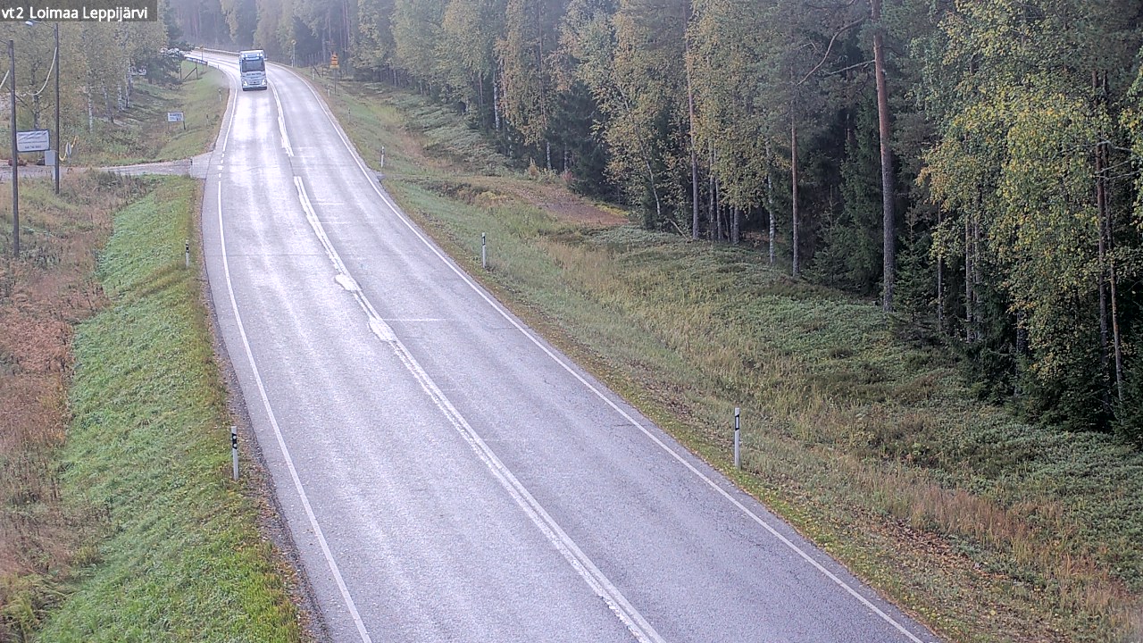 Weather Camera Image Road 2 Loimaa, Leppijärvi, Loimaa, Varsinais-Suomi