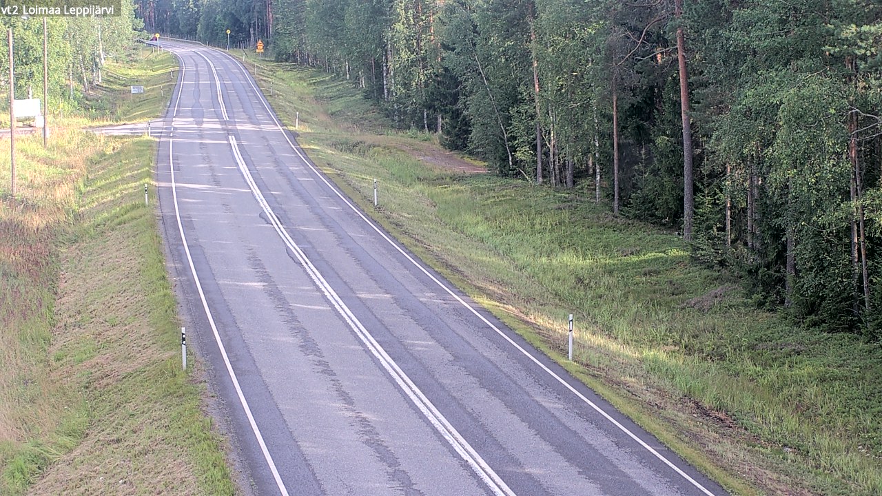 Kelikamerat Kuva Tie 2 Loimaa, Leppijärvi, Loimaa, Varsinais-Suomi